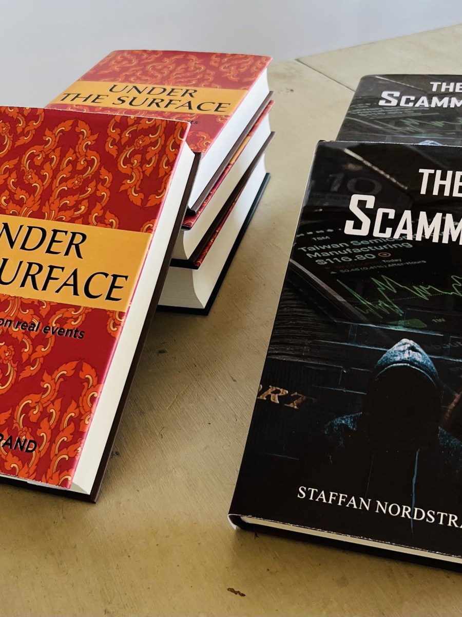 Mina böcker är på väg ut i&nbsp;världen